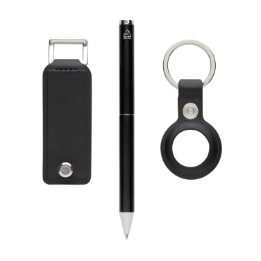 Logo trade promotional giveaways picture of: SP Tula RCS certified rPU 3 piece deluxe gift set